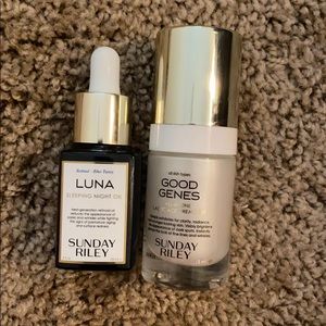 Sunday riley Luna and Good genes